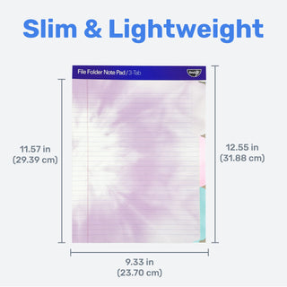 File Folder Notepad - Pack of 12