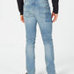 American Rag Mens Jean 36x34 Drift Wash Paint Splatter Slim Stretch Blue 36