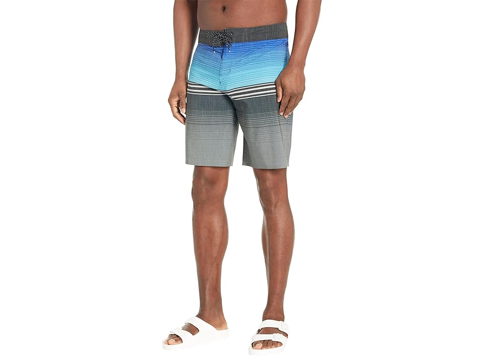 Billabong All Day Heather Stripe Pro Men's Boardshorts - Blue