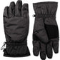 Isotoner Mens Cold Weather Waterproof Winter Gloves Black M