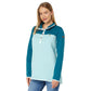 LLBean Women's Quilted Color Block Mock Neck Tunic