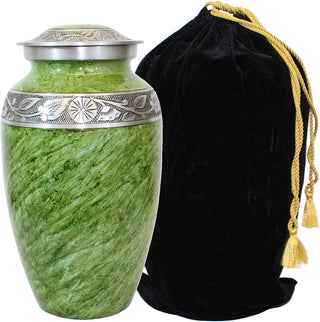 Adult Cremation Urns with Velvet Bag
