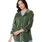 Women's Hudson Stretch Cord Shacket - Cilantro