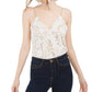 Leyden Womens Cami Layering Bodysuit Ivory S