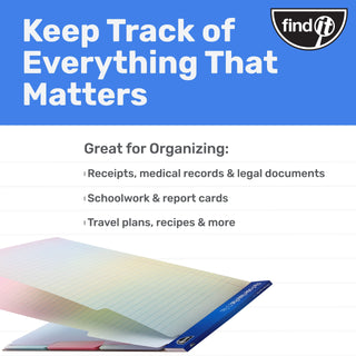 File Folder Notepad - Pack of 12