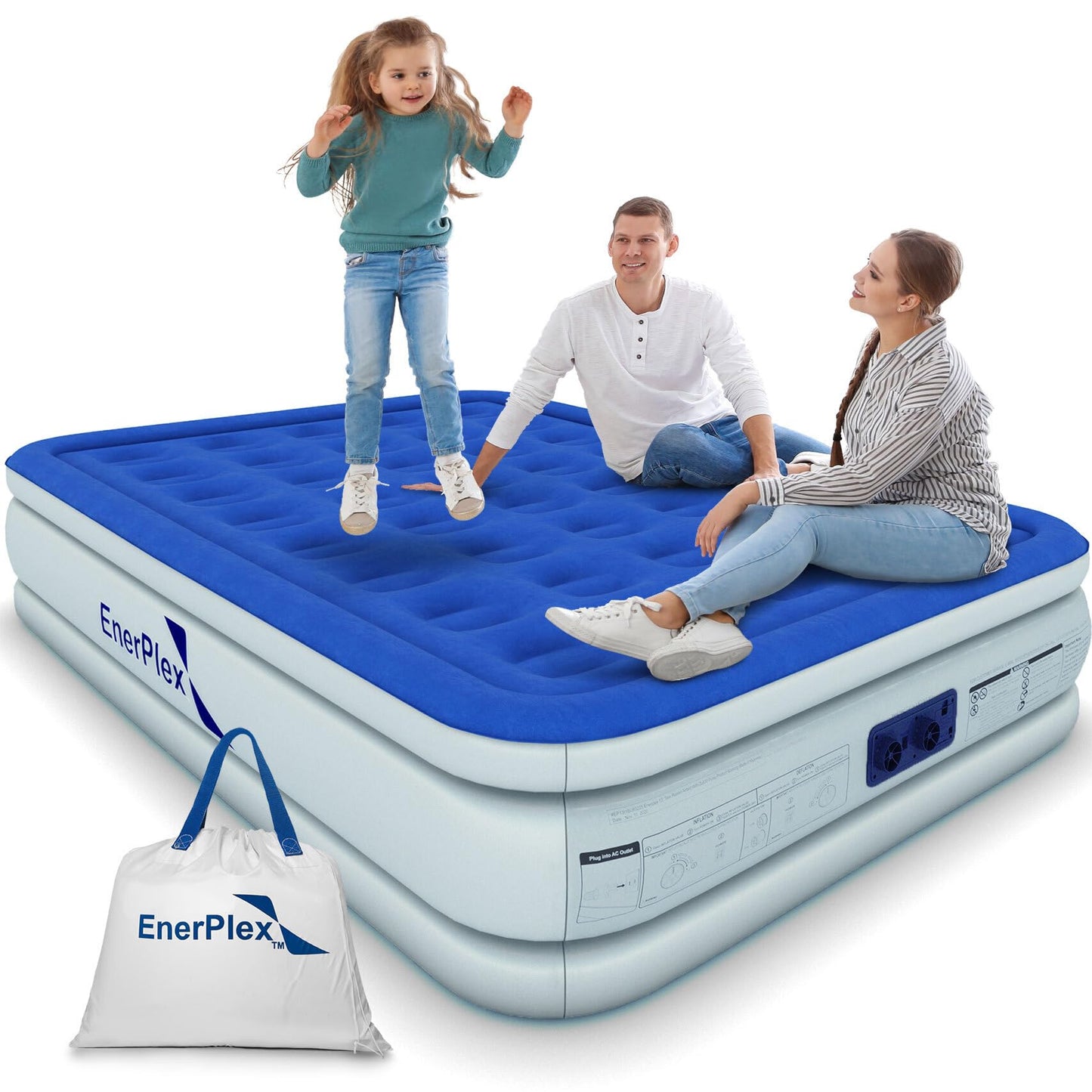 EnerPlex Air Mattress with Built-in Pump