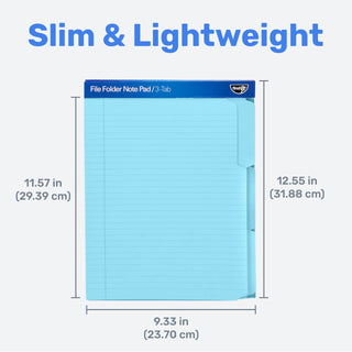 File Folder Notepad - Pack of 12
