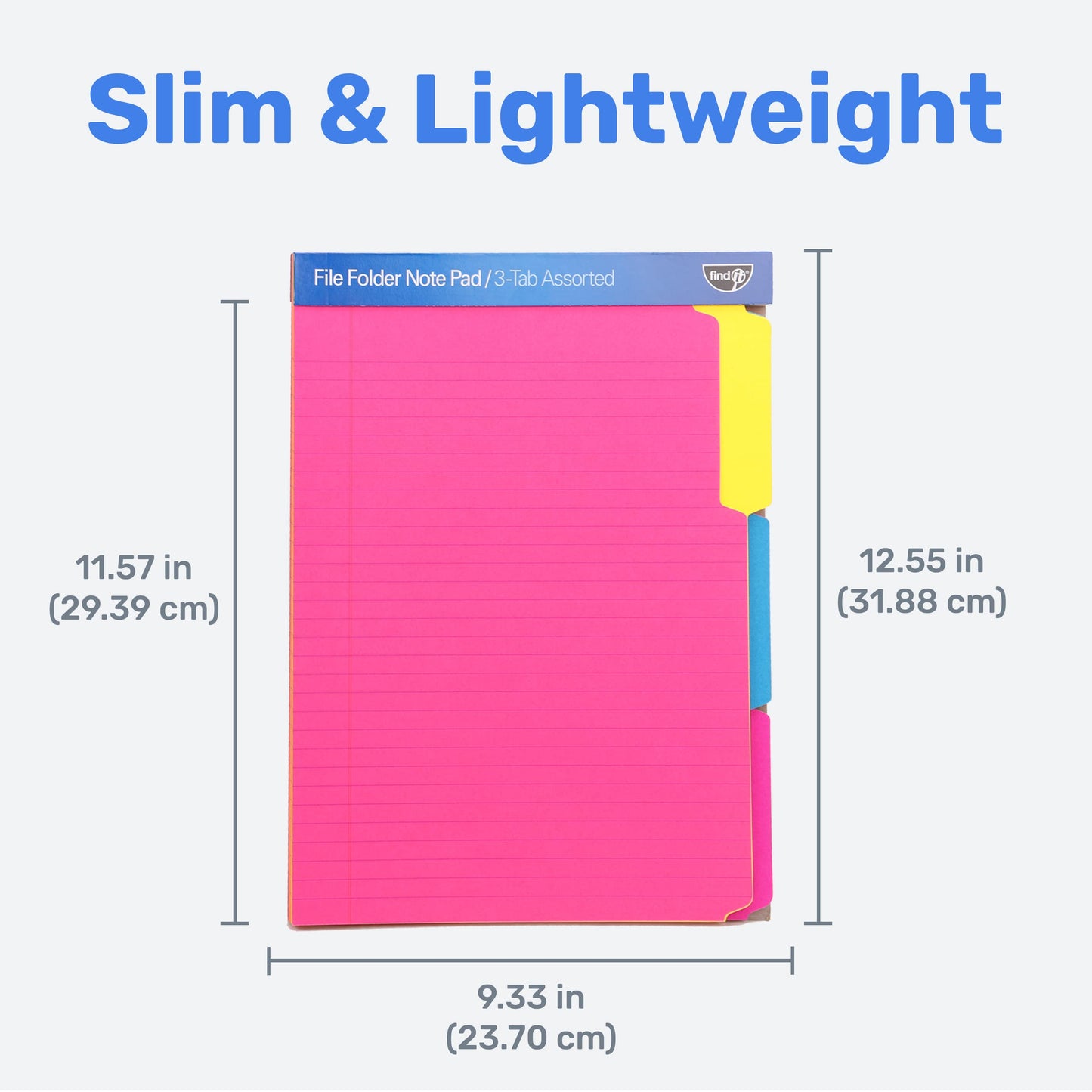 File Folder Notepad - Pack of 12