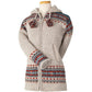 Laundromat Women's Edelweiss Wool Fleece-Lined Jacket - Chili