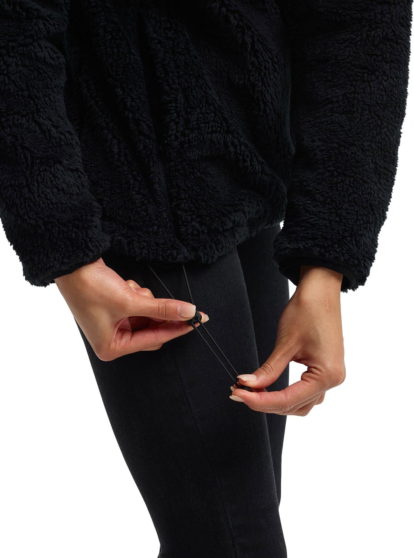 Burton Women's Lynx Fleece Pullover - True Black
