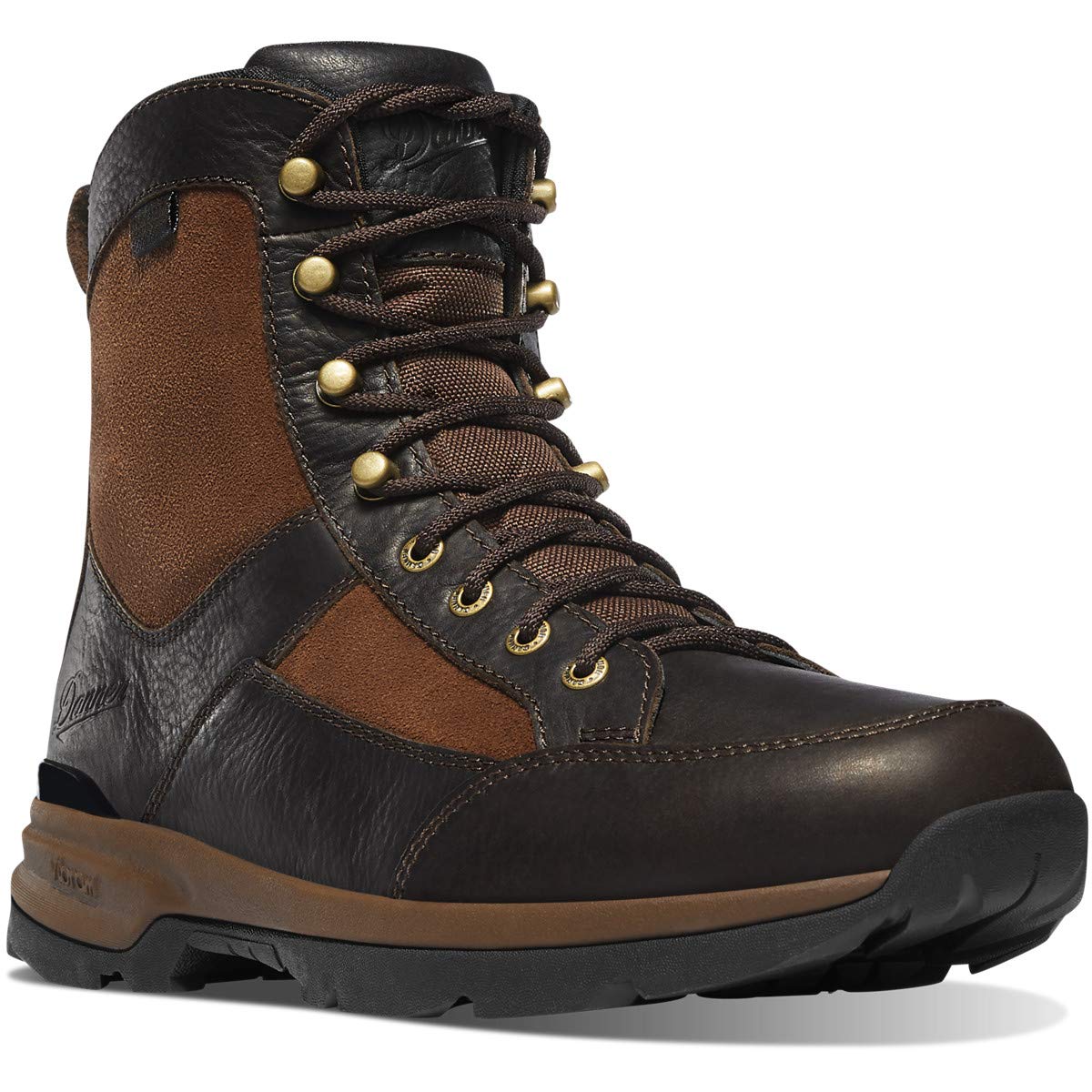 Danner Recurve 7 Mens Waterproof Leather Suede Hunting Boots Brown 8 D
