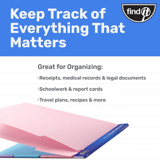 File Folder Notepad - Pack of 12