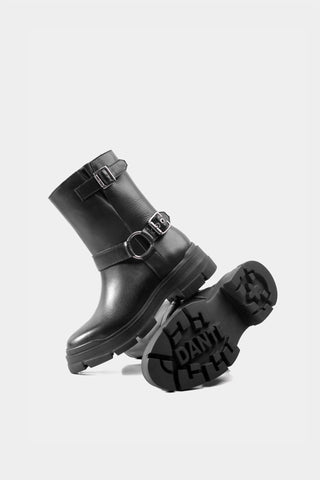 Dante Shoes - Women's Leather Combat Boots