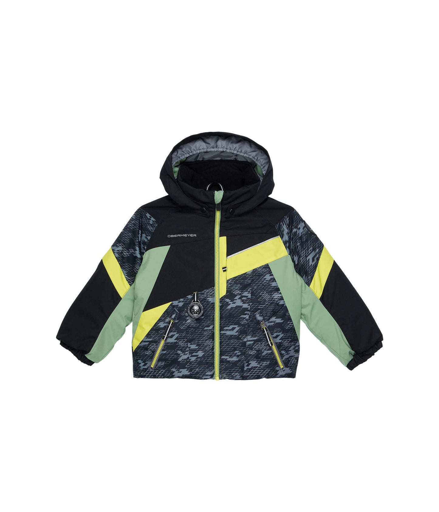 Obermeyer Boys Super G Winter Jacket - Network