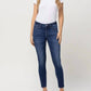 Flying Monkey - Mid Rise Crop Skinny Jeans