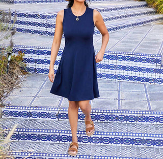 Karen Kane - Sleeveless Fit And Flare Dress