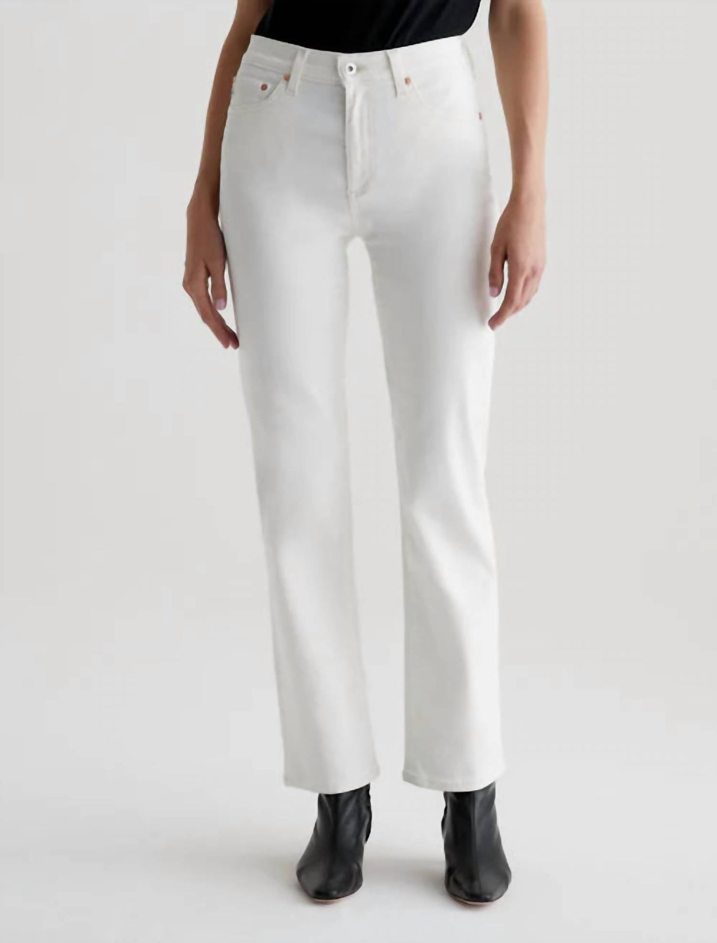 Ag Jeans - Brinley Mid-Rise Straight Jeans