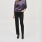 Joseph Ribkoff - Geometric Jacquard Cowl Neck Top