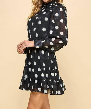 Tcec - Polka Dot Mini Dress