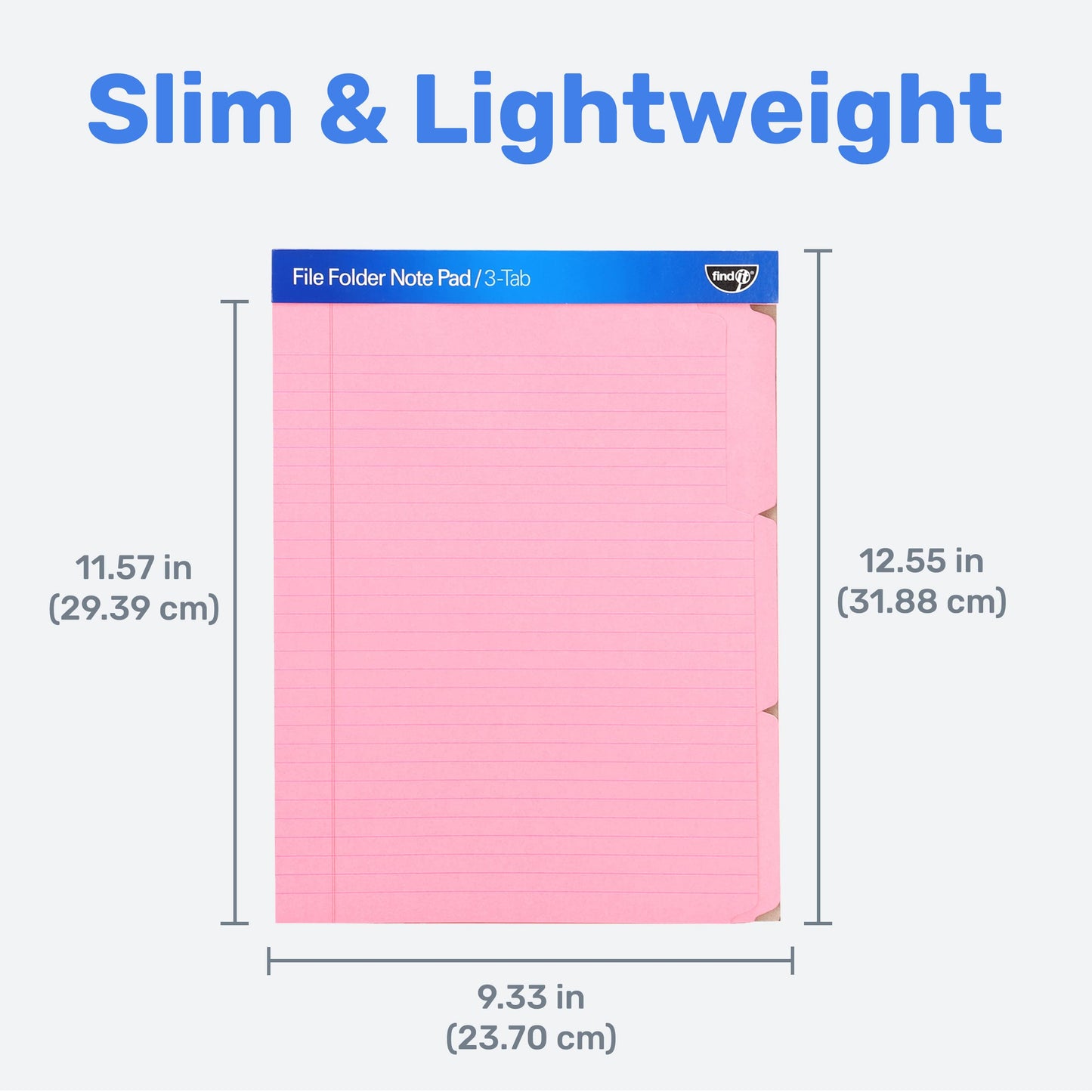 File Folder Notepad - Pack of 12