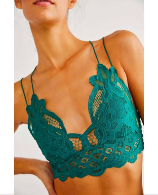 Free People - Adella Longline Lace Bralette