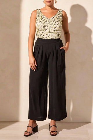Tribal - Flowy Cropped Length Pants