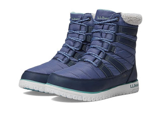 LLBean Women's Ultralight Insulated Lace Up Winter Boots - Classic Navy/Midnight