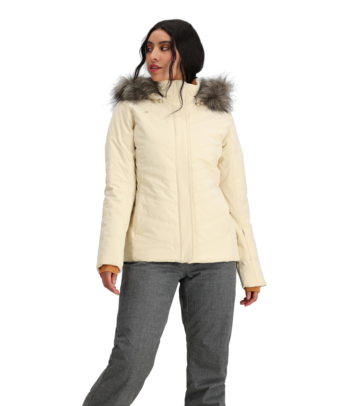 Obermeyer Women's Tuscany Elite Winter Jacket - Sandbar