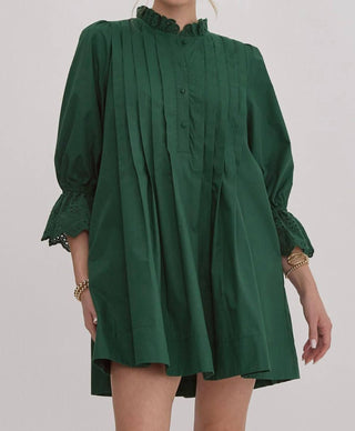 Entro - Lace Trim Short Dress