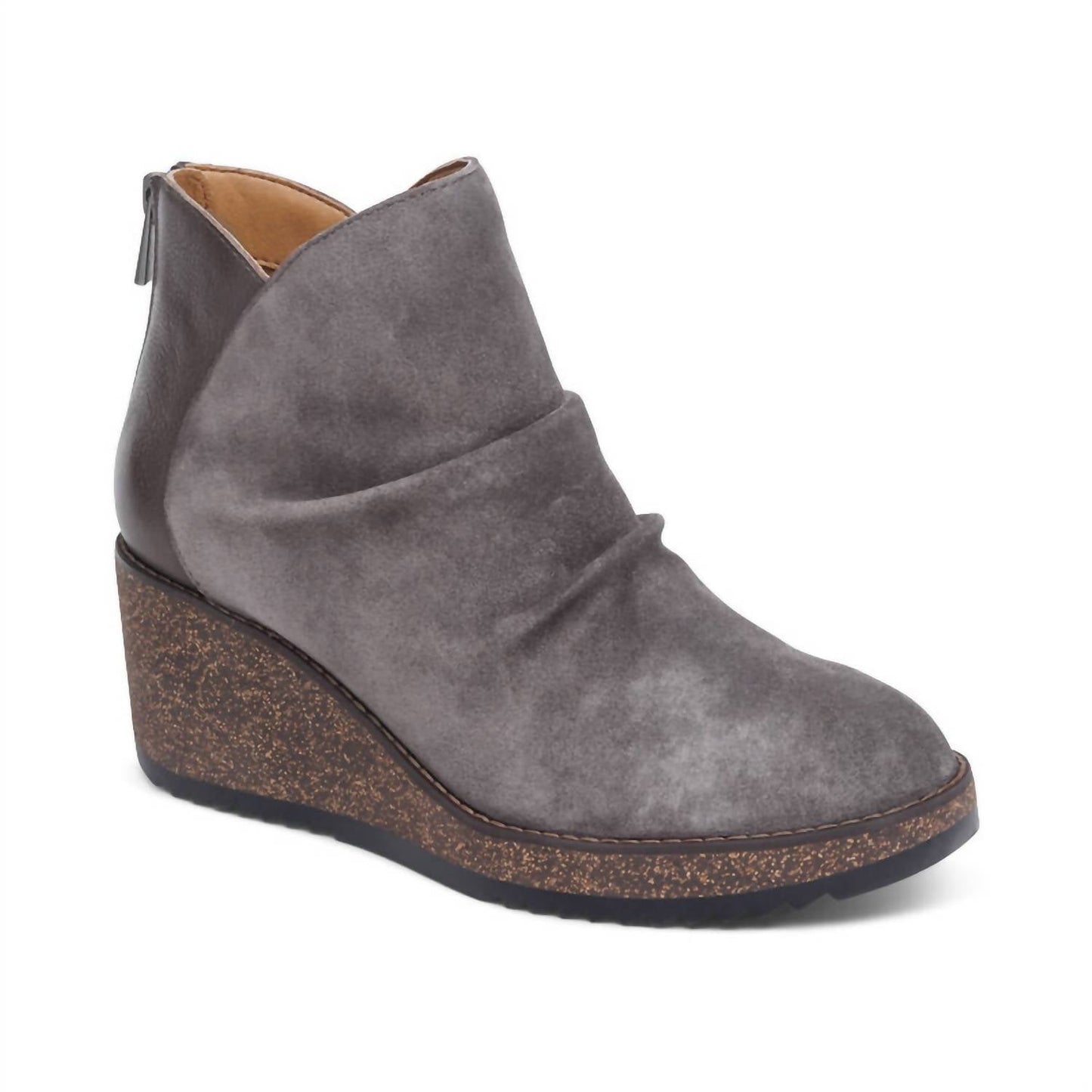 Aetrex - Women's Kara Ankle Wedge Boot