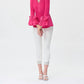 Joseph Ribkoff - Nylon Piped Tunic Top