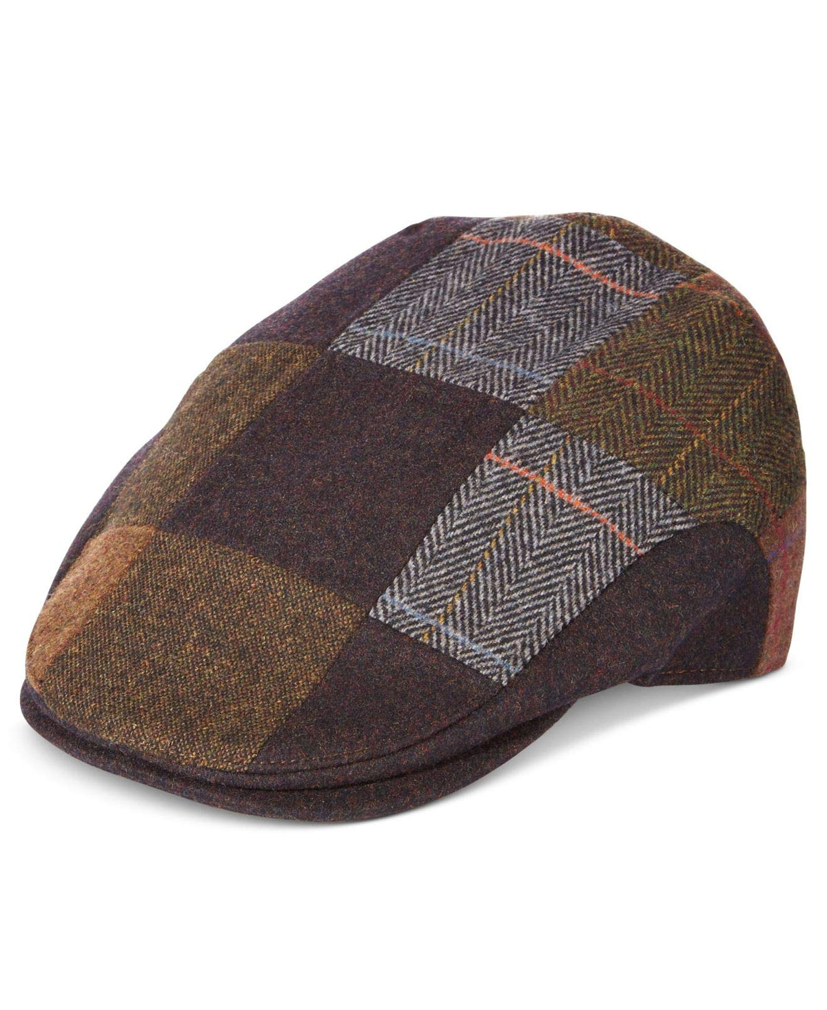 Stetson Men's Hat Large sboy Patch Printed Ivy Cap Wool Brown L