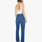 Mother - Hustler Flood Fray High-rise Bootcut Jeans