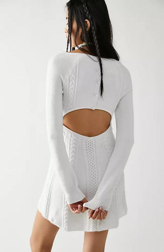 Free People - Small World Sweater Mini Dress