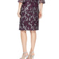 Alex Evenings - Embroidered Sequin Lace Sheath Dress