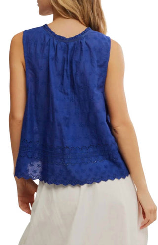 Free People - Marina Eyelet Tank