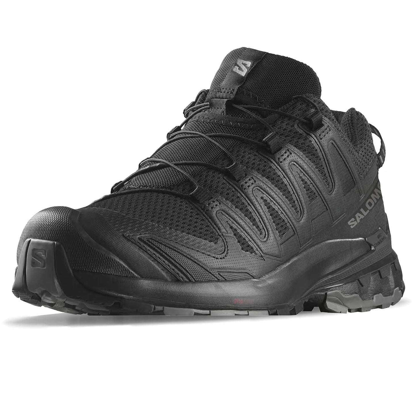Salomon Mens XA Pro 3D V9 Trail Running Shoes Black Phantom Pewter Size 8.5