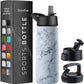 Insulated Sports Water Bottle with Straw