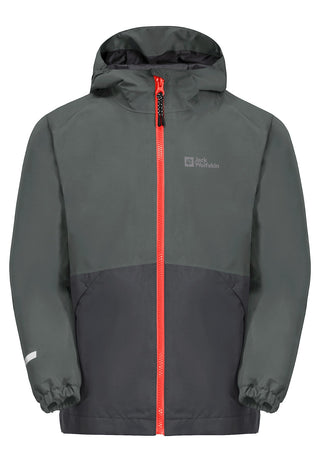 Jack Wolfskin Iceland Kids' Slate Green Jacket