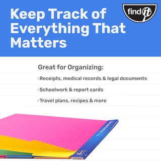 File Folder Notepad - Pack of 12