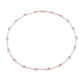 1.62 Carat Genuine Morganite .925 Sterling Silver Necklace