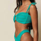 Montce - Tori Ties Bandeau Bikini Top