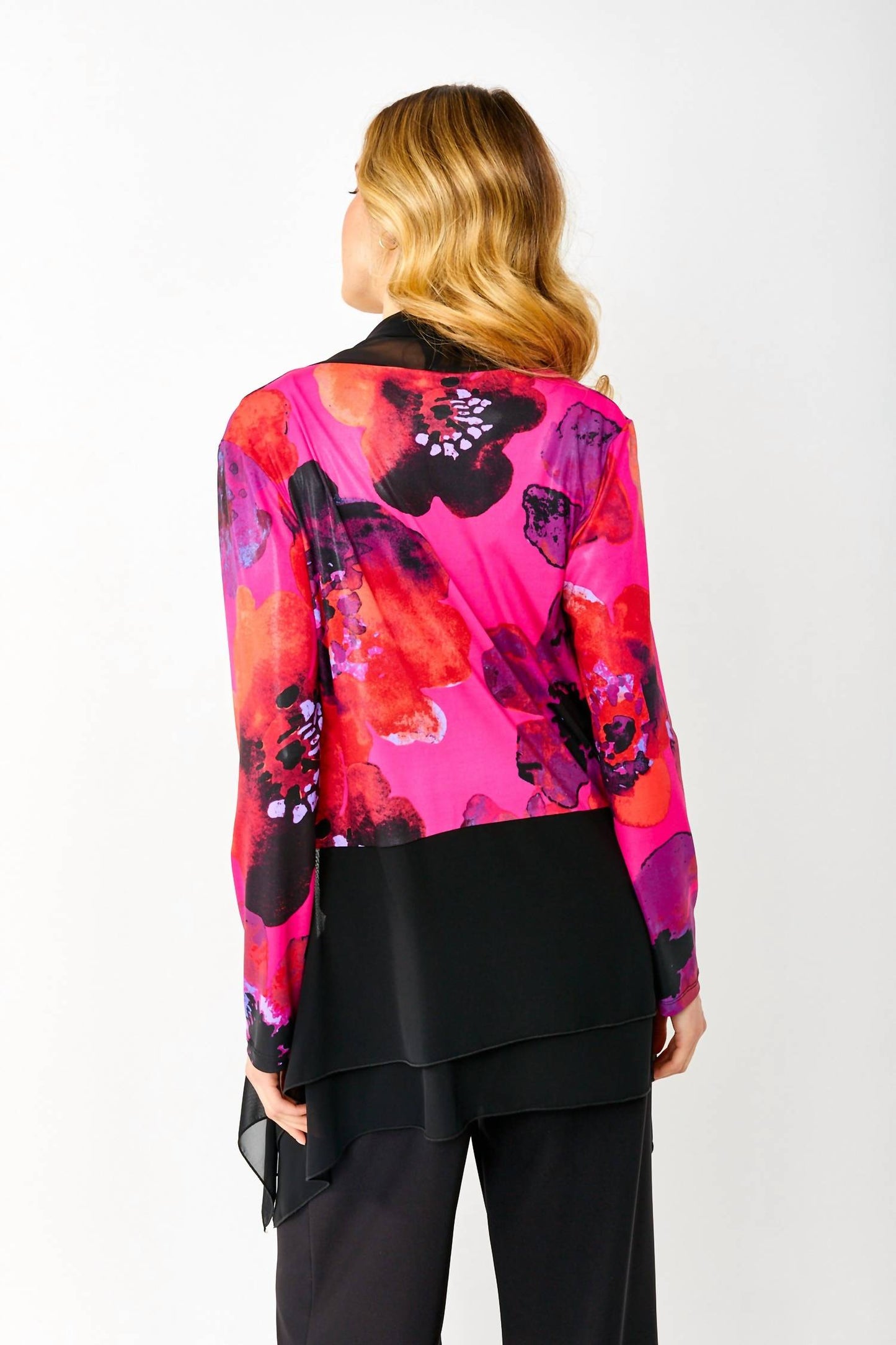 Frank Lyman - Floral Sheer Jacket