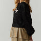 Peach Love - Spooky Sparkly Halloween Sequins Top