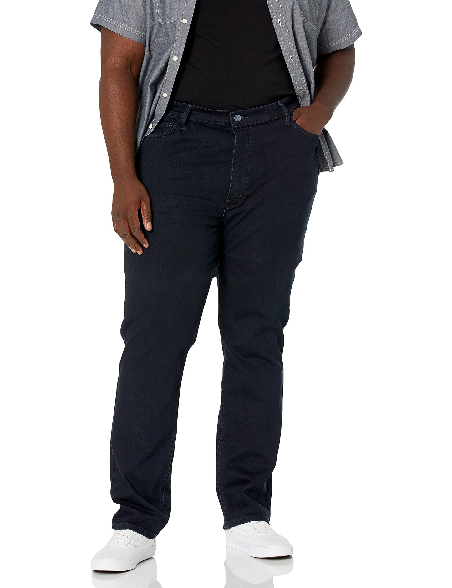 Levi's Men's 541 Athletic Fit Jean, Cholla Black Overdye-All Seasons Tech, 36W x 34L