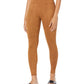 SPANX Faux Suede Leggings Rich Caramel MD - Regular 27