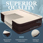 Double High Inflatable Bed for Home, Travel & Camping