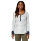 LLBean Women's Unshrinkable Mini Waffle Henley Long Sleeve