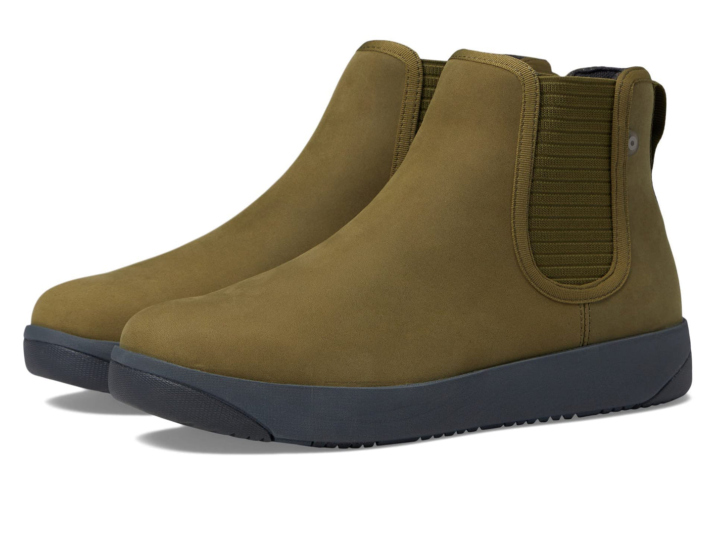 BOGS Kicker Chelsea Leather Boots - Olive