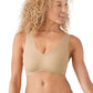 True & Co Womens True Body Lift V Neck Bra, Raspberry